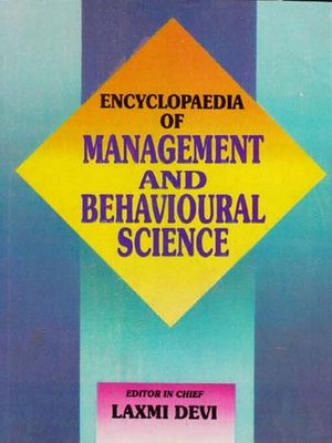 cover image of Encyclopaedia of Management and Behavioural Science (Organisational Development)